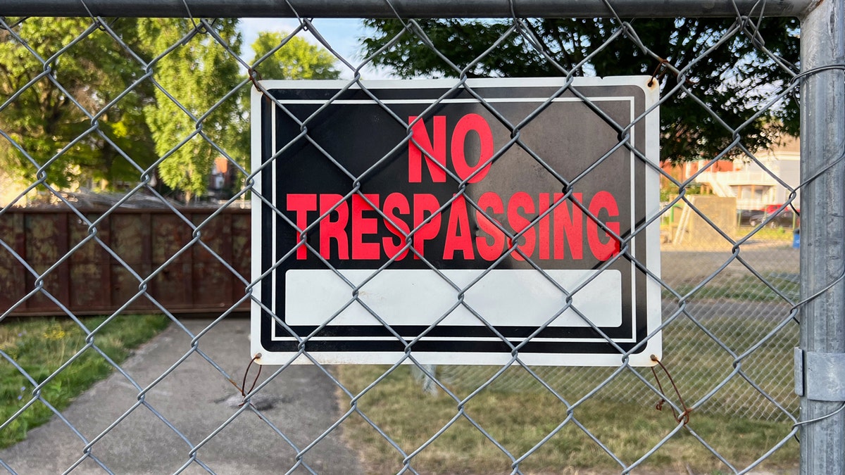 No Trespassing Sign