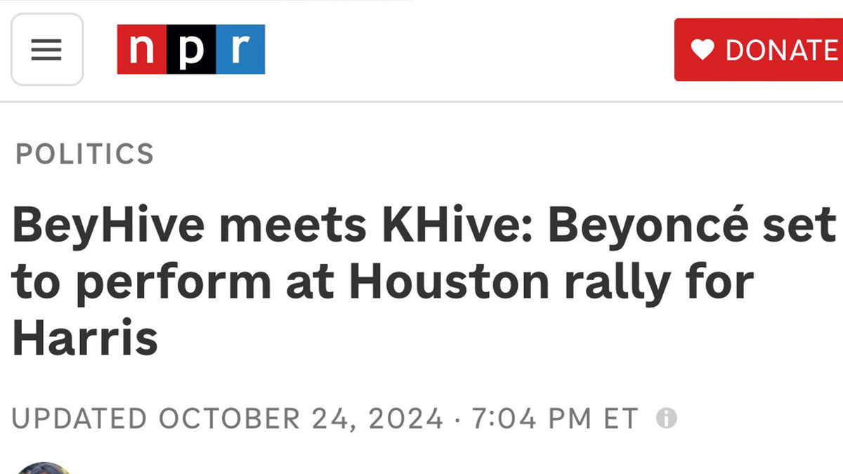 NPR Beyoncé Harris Rally