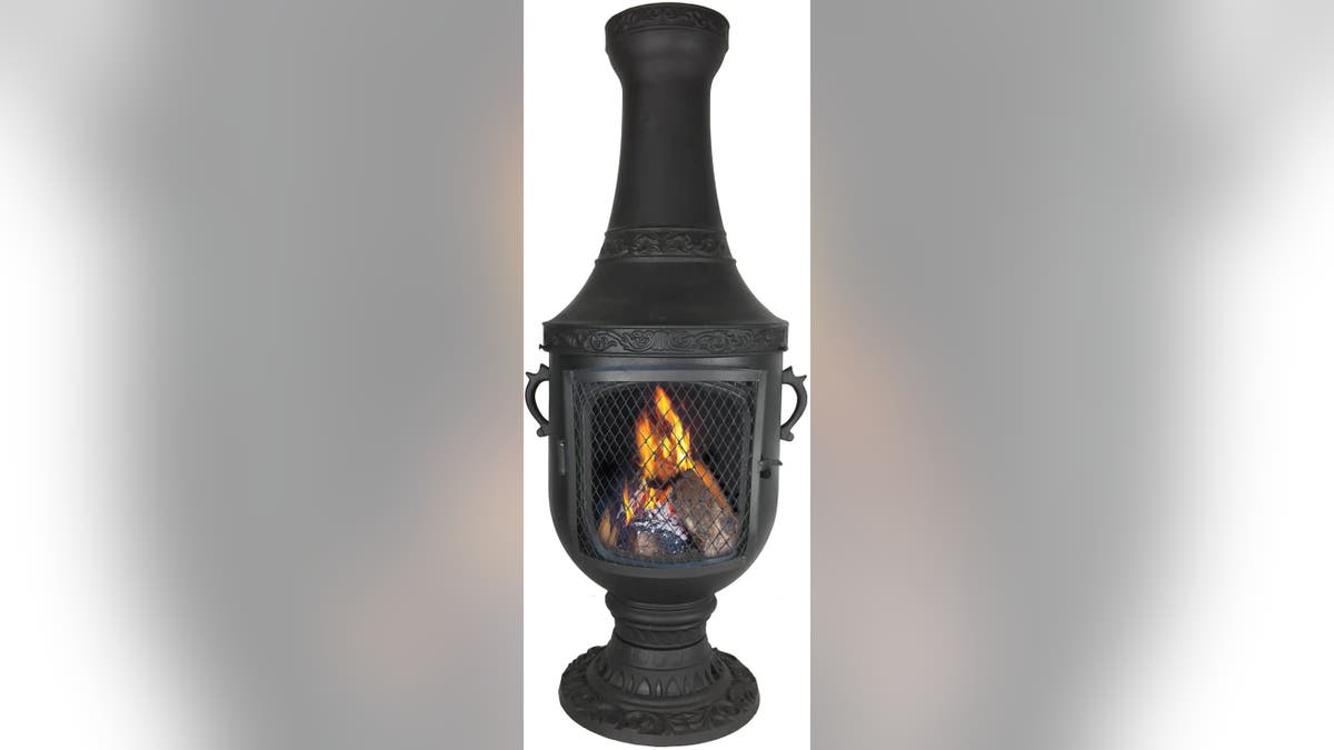 Use a chiminea for warmth and for cooking.