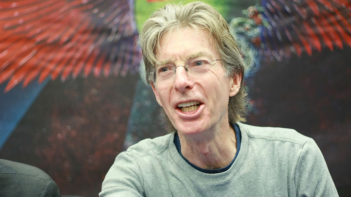 Phil Lesh at the signing of his book in New York City