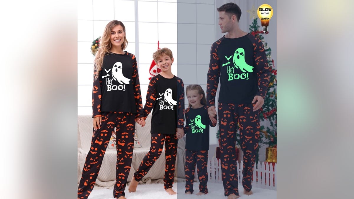 Dress up the whole family for Halloween. 