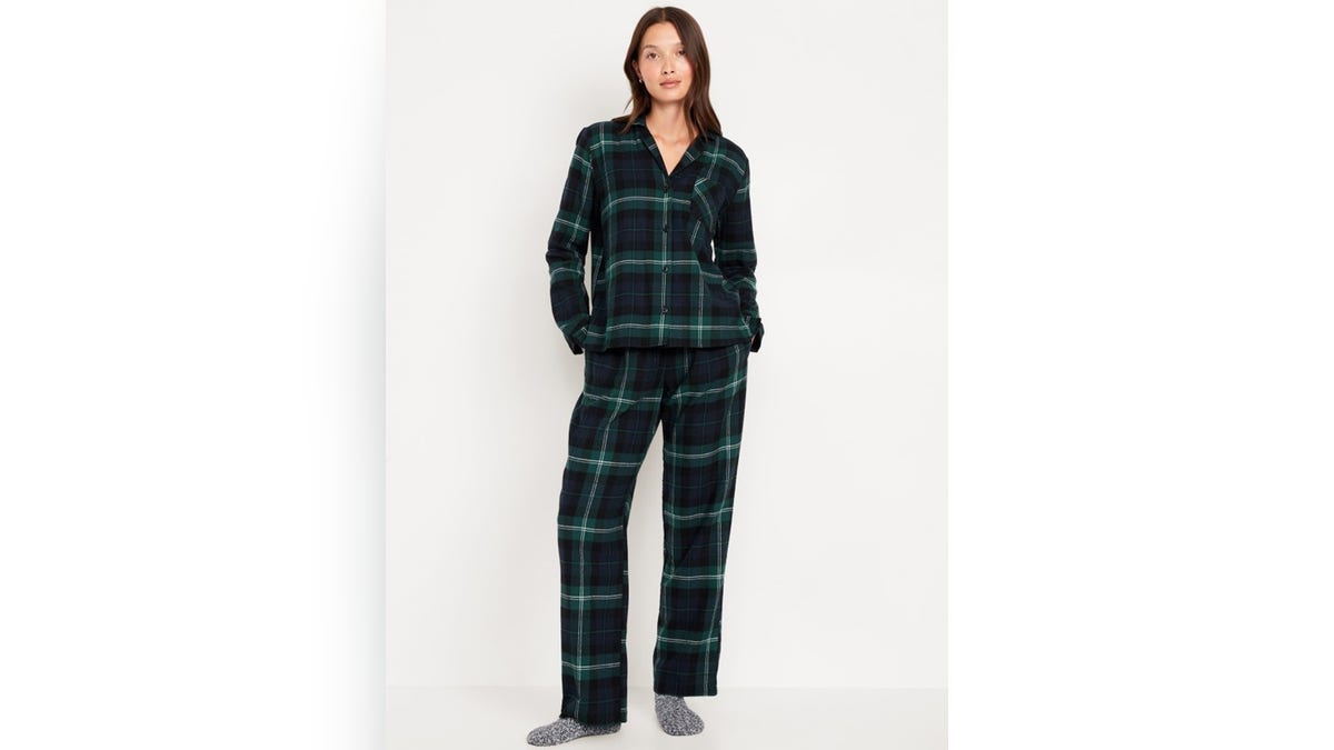 Pajama sets are cute and cozy, great for nights in.?