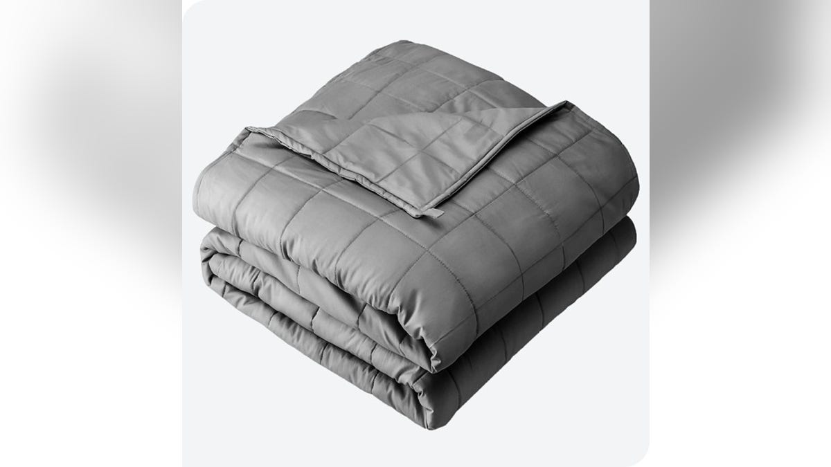 Enjoy the calm a weighted blanket brings. 