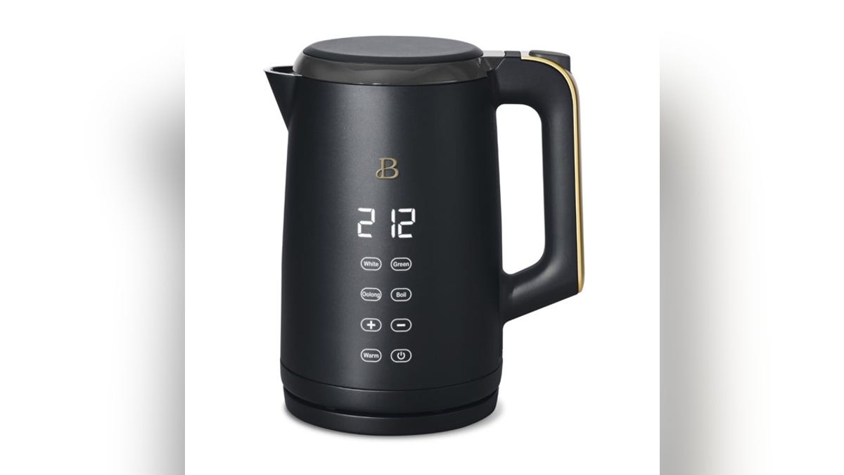 Making tea just got easier thanks to an electric kettle.