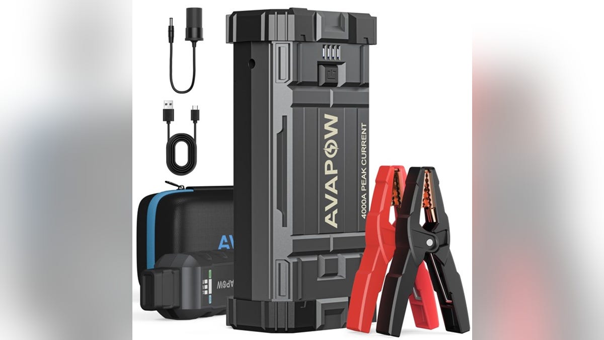 With a battery and a jump starter kit, you'll never be stranded again.