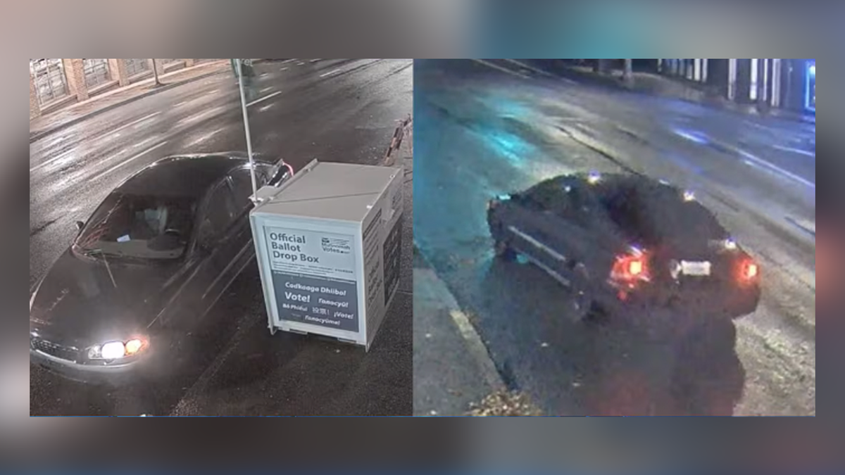 Alleged arson fishy vehicle