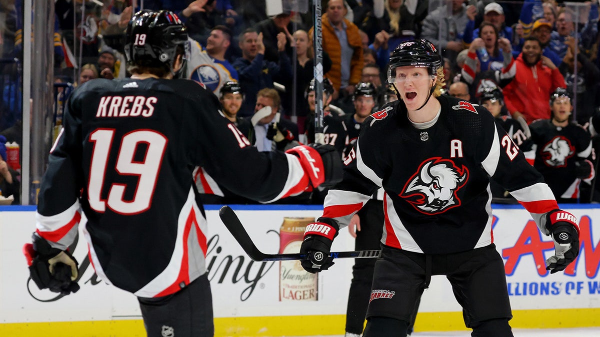 Sabres Captain Rasmus Dahlin Fights Teammate During Heated Moment At ...