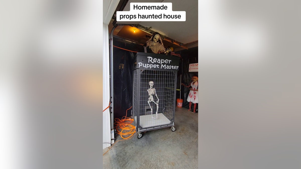 Man spends thousands for Halloween turning his garage into ultimate haunted house  at george magazine