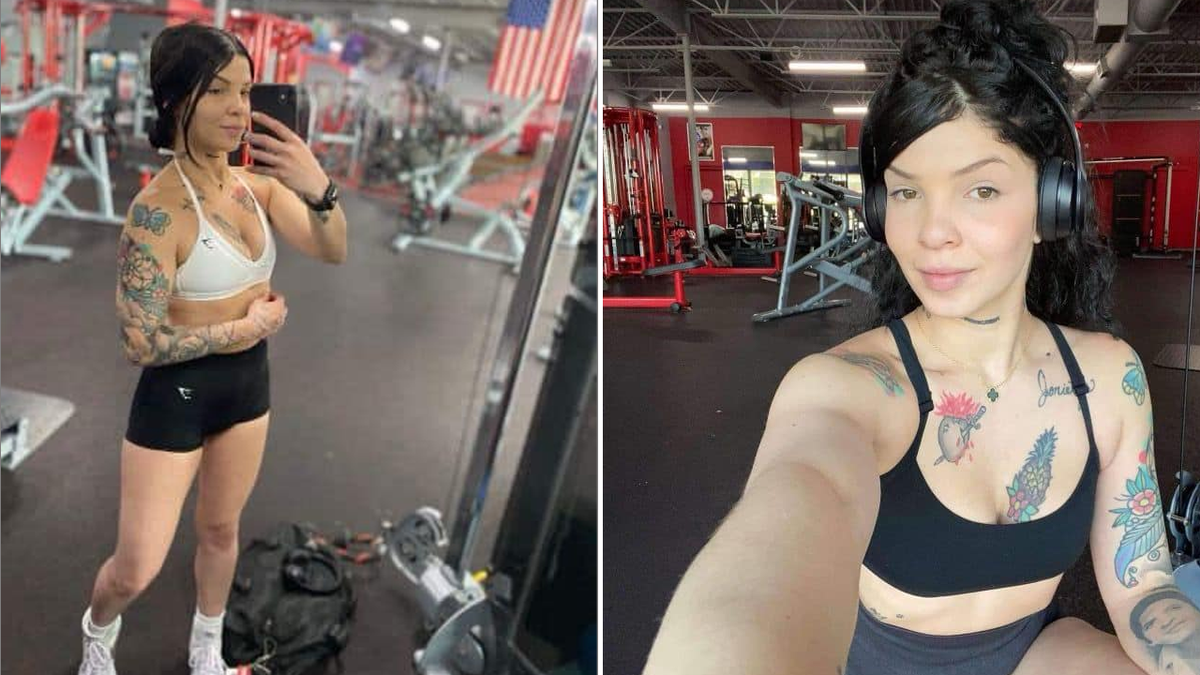 Minelys Rodriguez successful nan gym successful divided selfie images