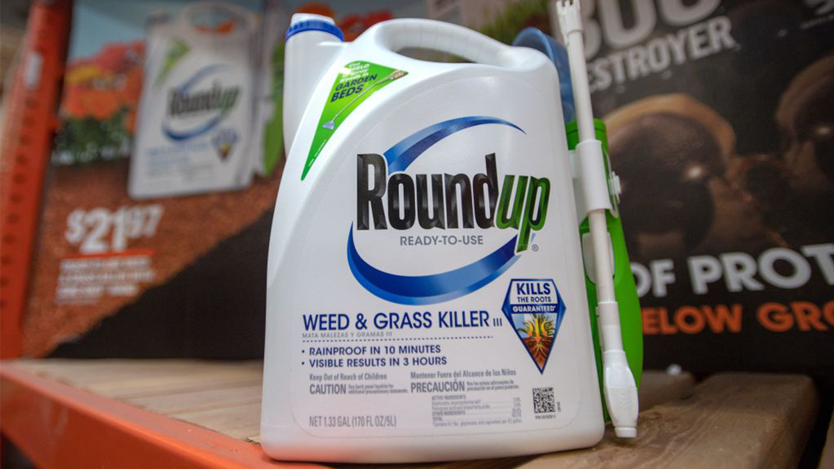 Roundup on a shelf