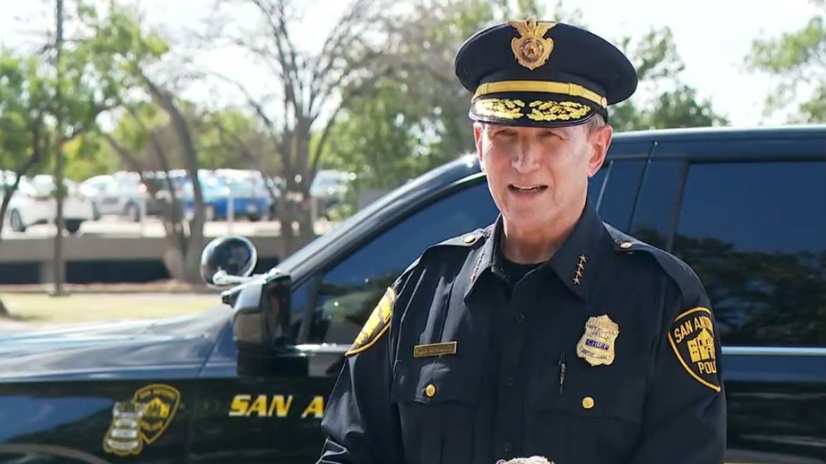 San Antonio Police Chief William McManus