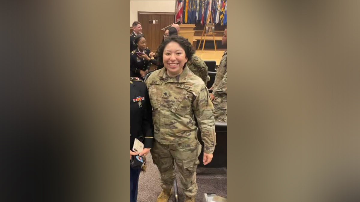 Sgt. Sarah Roque in uniform