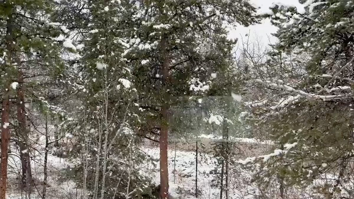 First snow of the season in Colorado