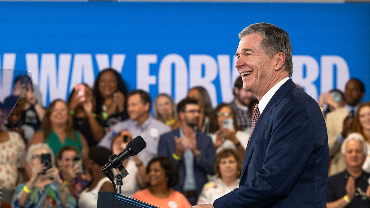 Governor Roy Cooper close-up