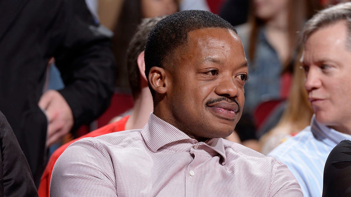 Steve Francis attends an NBA game