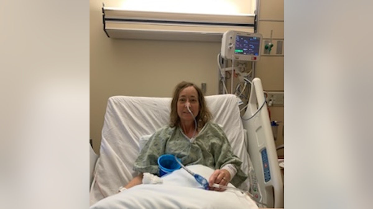 Tammy in hospital