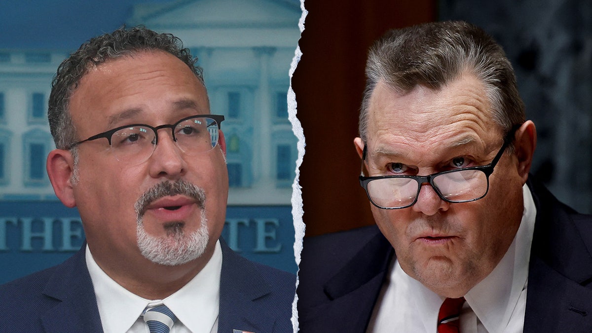 Miguel Cardona, Jon Tester