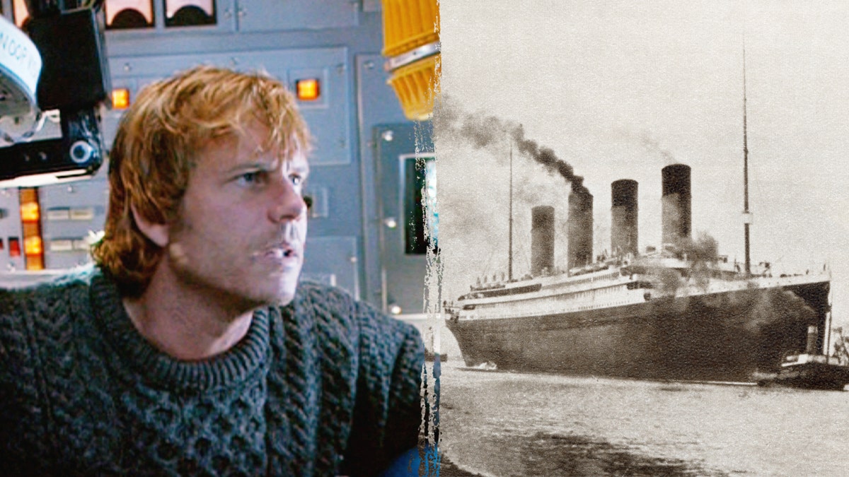 divisi film dan reruntuhan Titanic