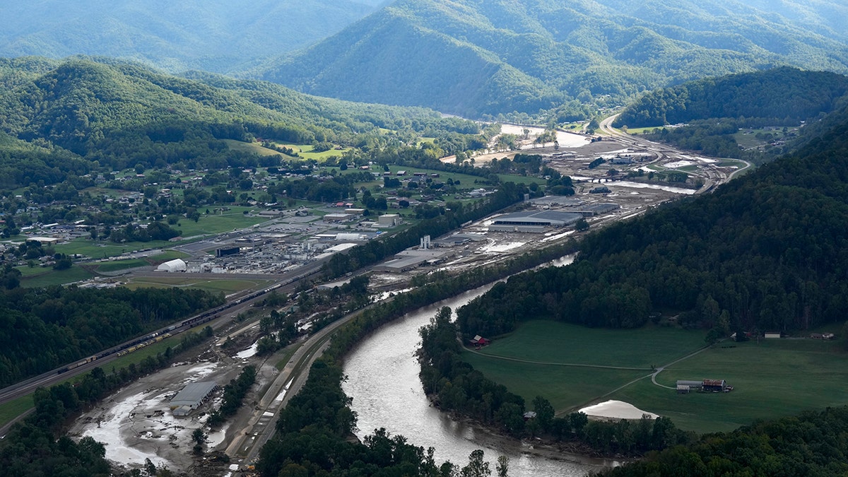 Inundaciones en Erwin, Tennessee