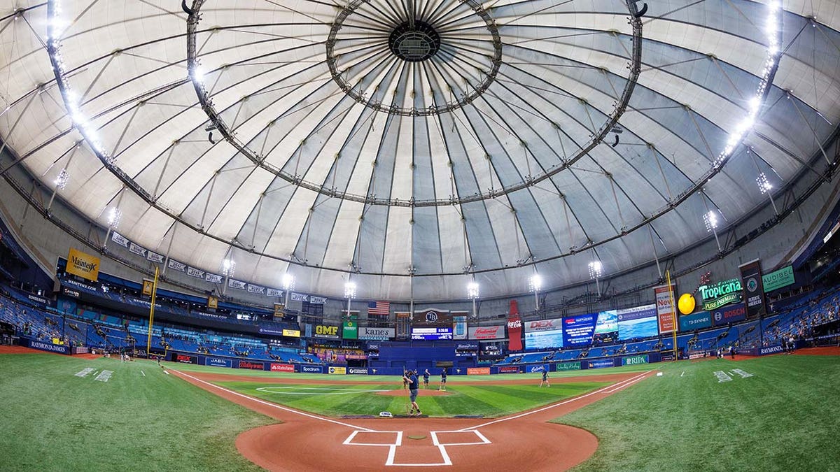 General view of the Tropicana field