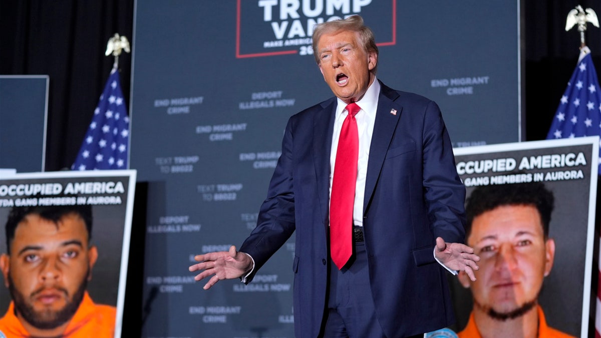Trump in Aurora, Colorado rally
