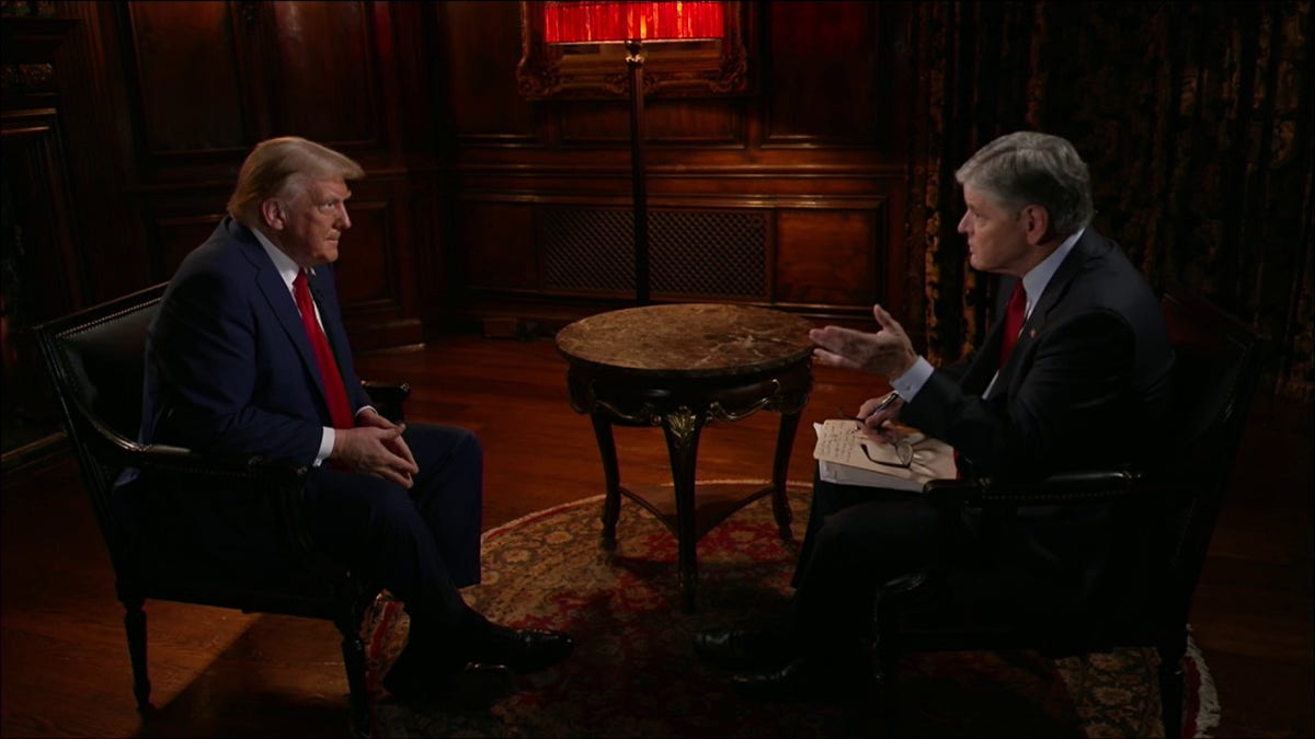 Trump and Hannity