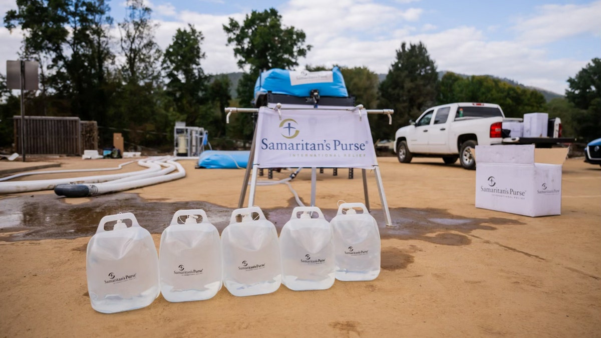 Samaritan’s Purse continues Helene relief efforts with three water filtration systems in North Carolina