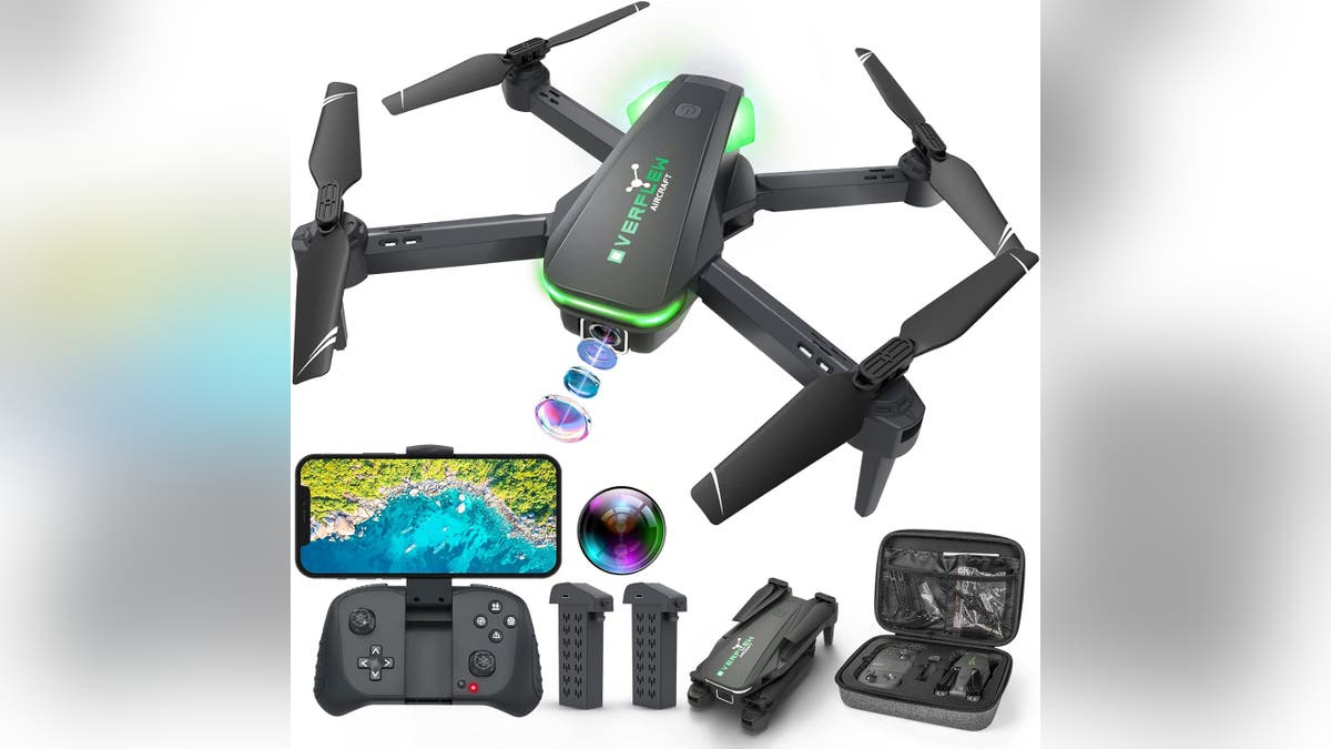 If you are looking for a beginner-friendly drone, try this one.