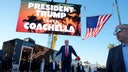 Man arrested outside Trump Coachella rally denies assassination intent; he's 'all in' supporting Trump