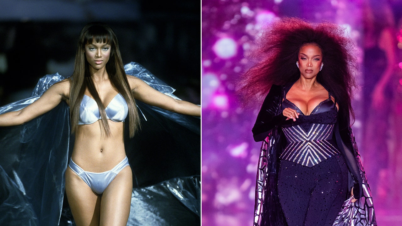 Tyra Banks says Victoria's Secret Fashion Show was 'different' this time as  she's '40-50 pounds' heavier, image size:1280x720