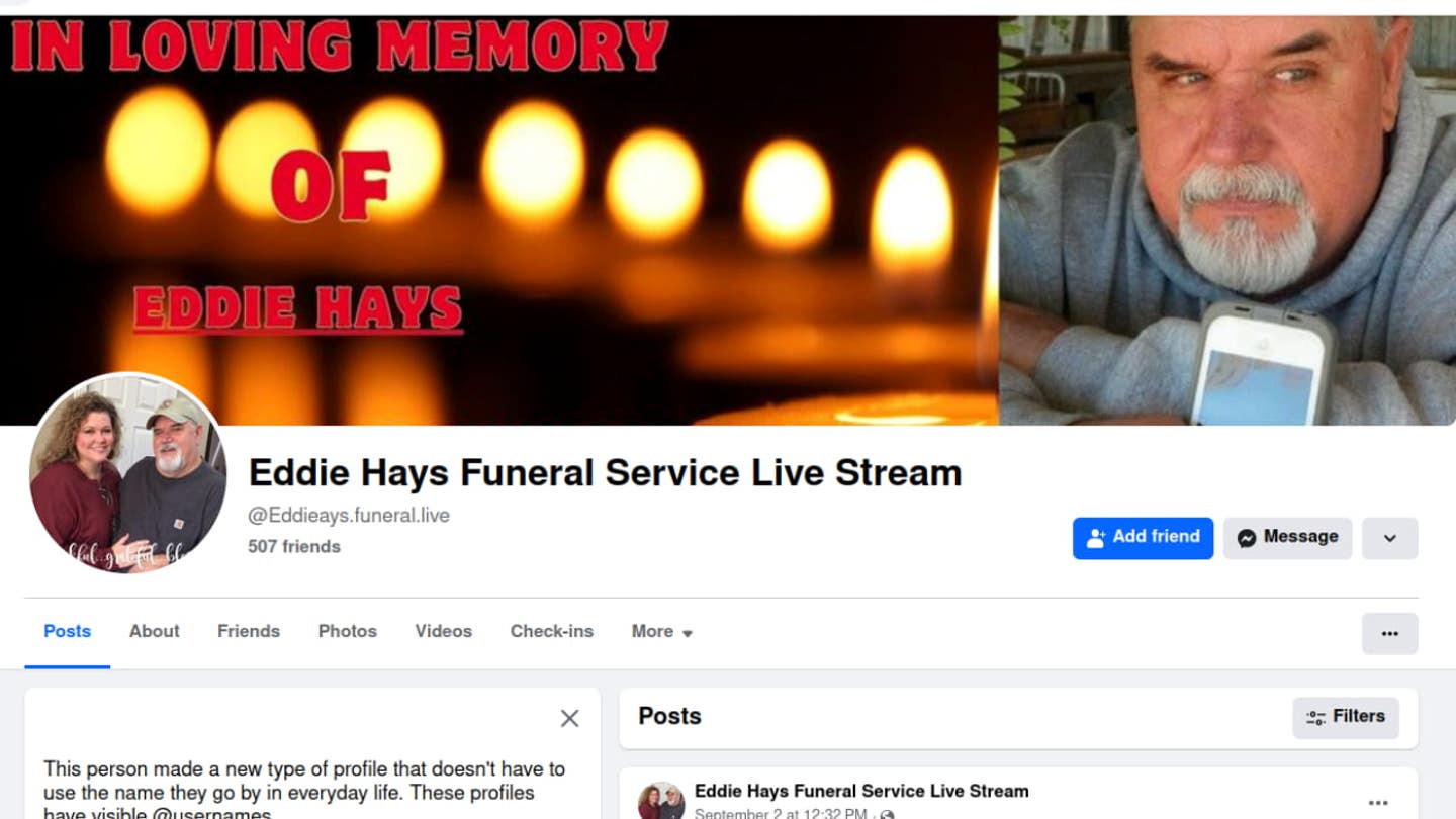 2 scammers exploit grief with fake funeral streaming on facebook body