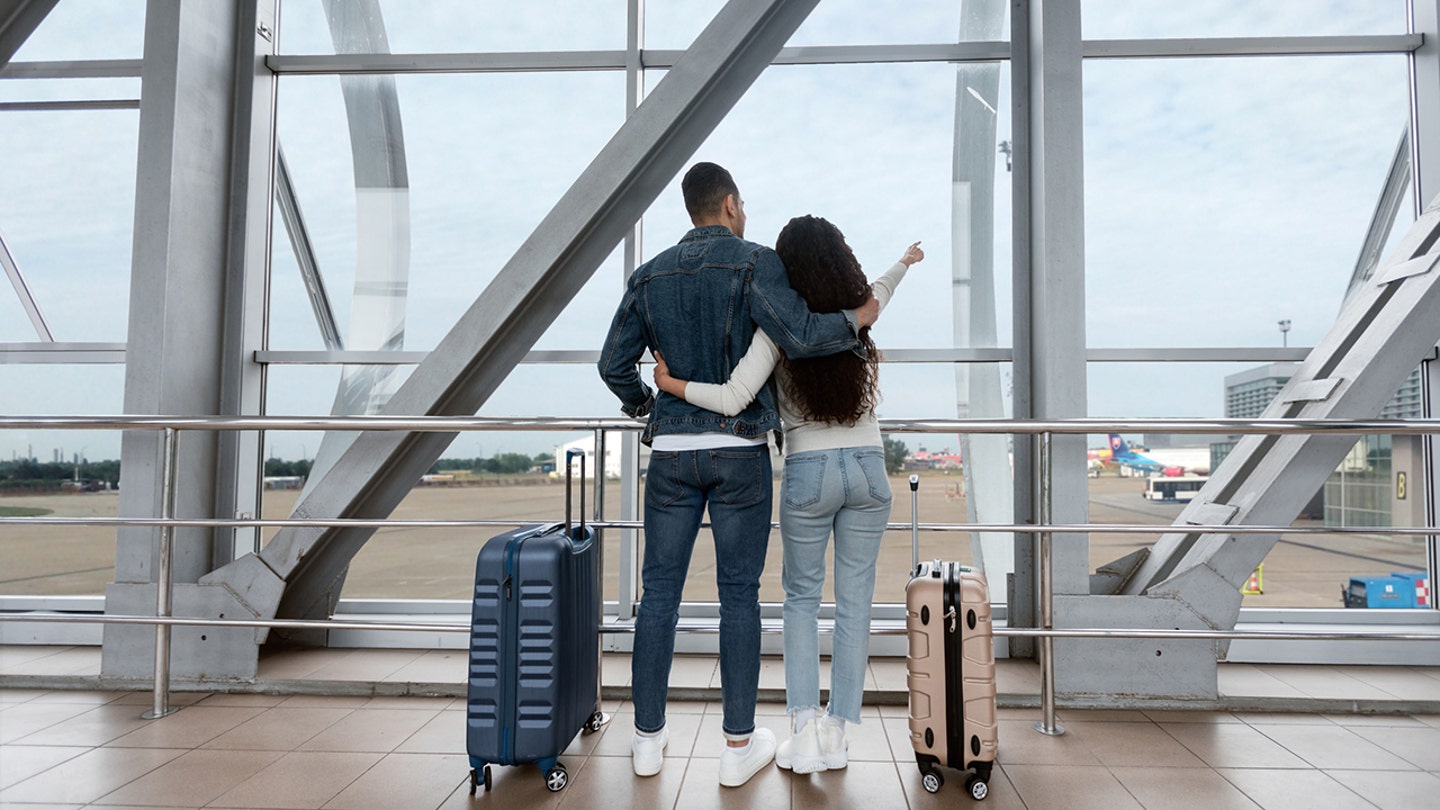 couple traveling together