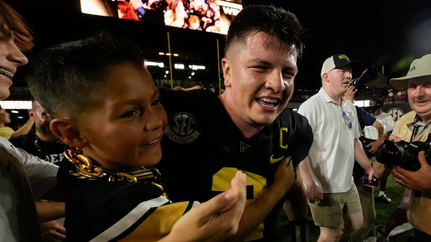 Vanderbilt QB Pavia Sets Sights on National Championship After Historic Alabama Upset