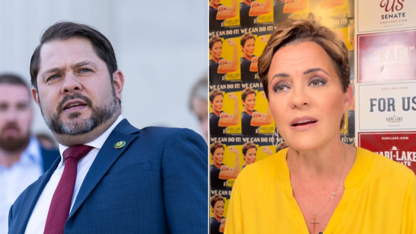 Kari Lake Rips Dem Opponent Ruben Gallego: 'He's As Radical As They Come'