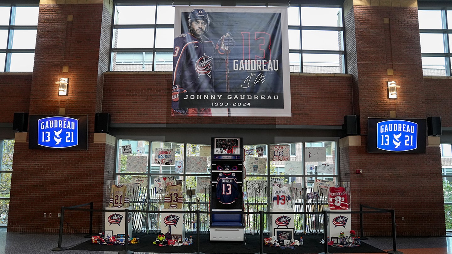 A Night of Remembrance: Columbus Blue Jackets Honor Johnny Gaudreau with Heartfelt Tribute