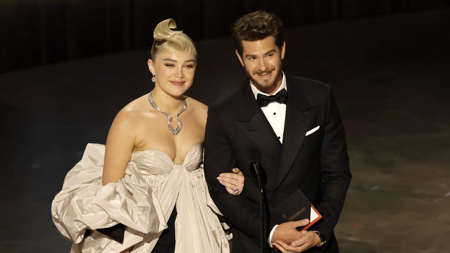 Andrew Garfield and Florence Pugh Take Sex Scene 