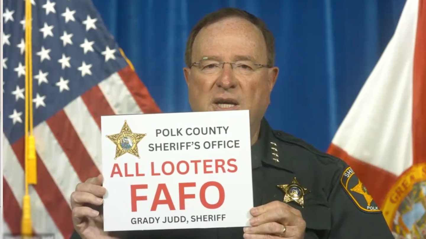 Polk County Sheriff Sends Clear Message to Looters: Stay Away or Face the Consequences