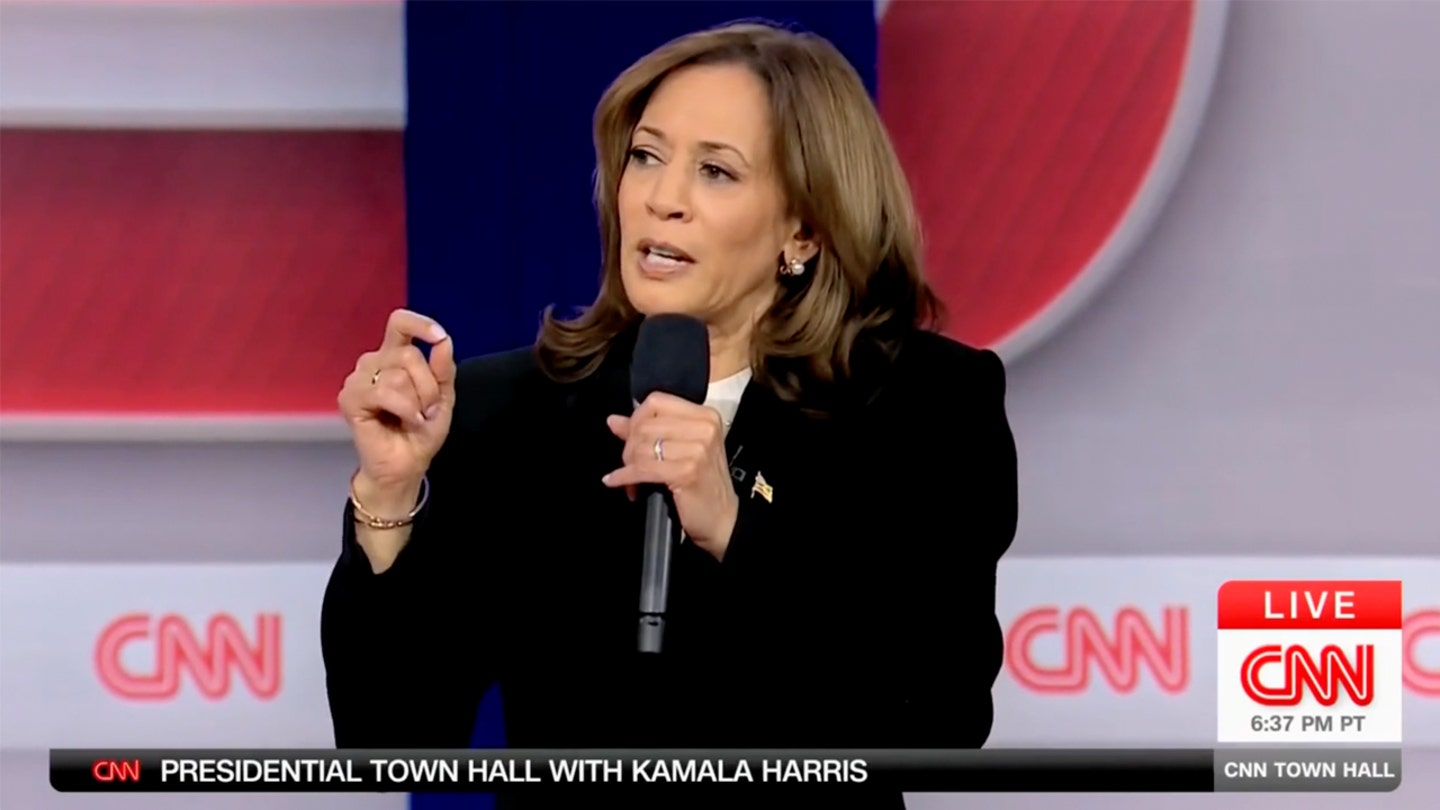 Harris Dodges Question on Pro-Israel Stance in CNN Town Hall