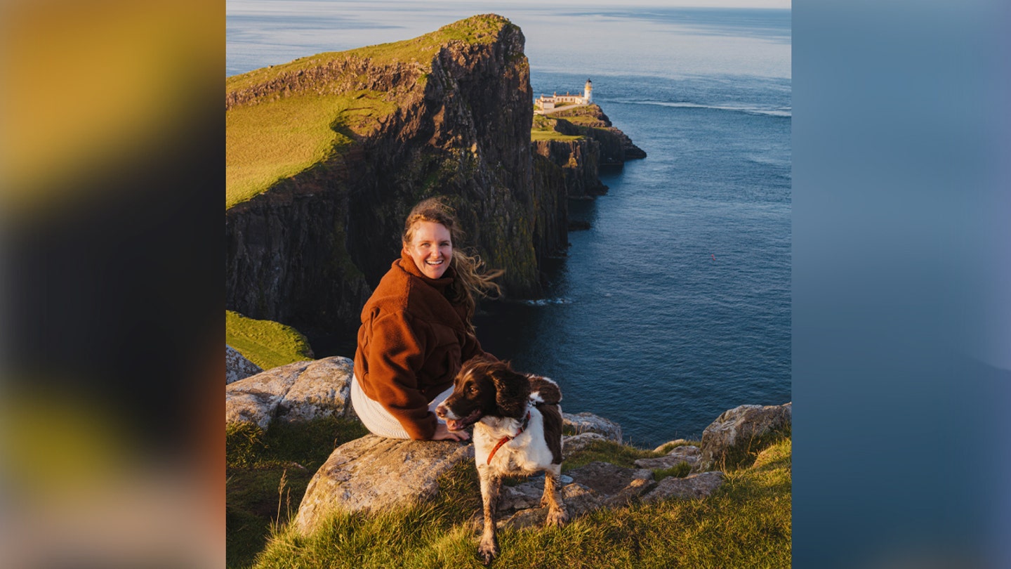 helene and millie in scotland