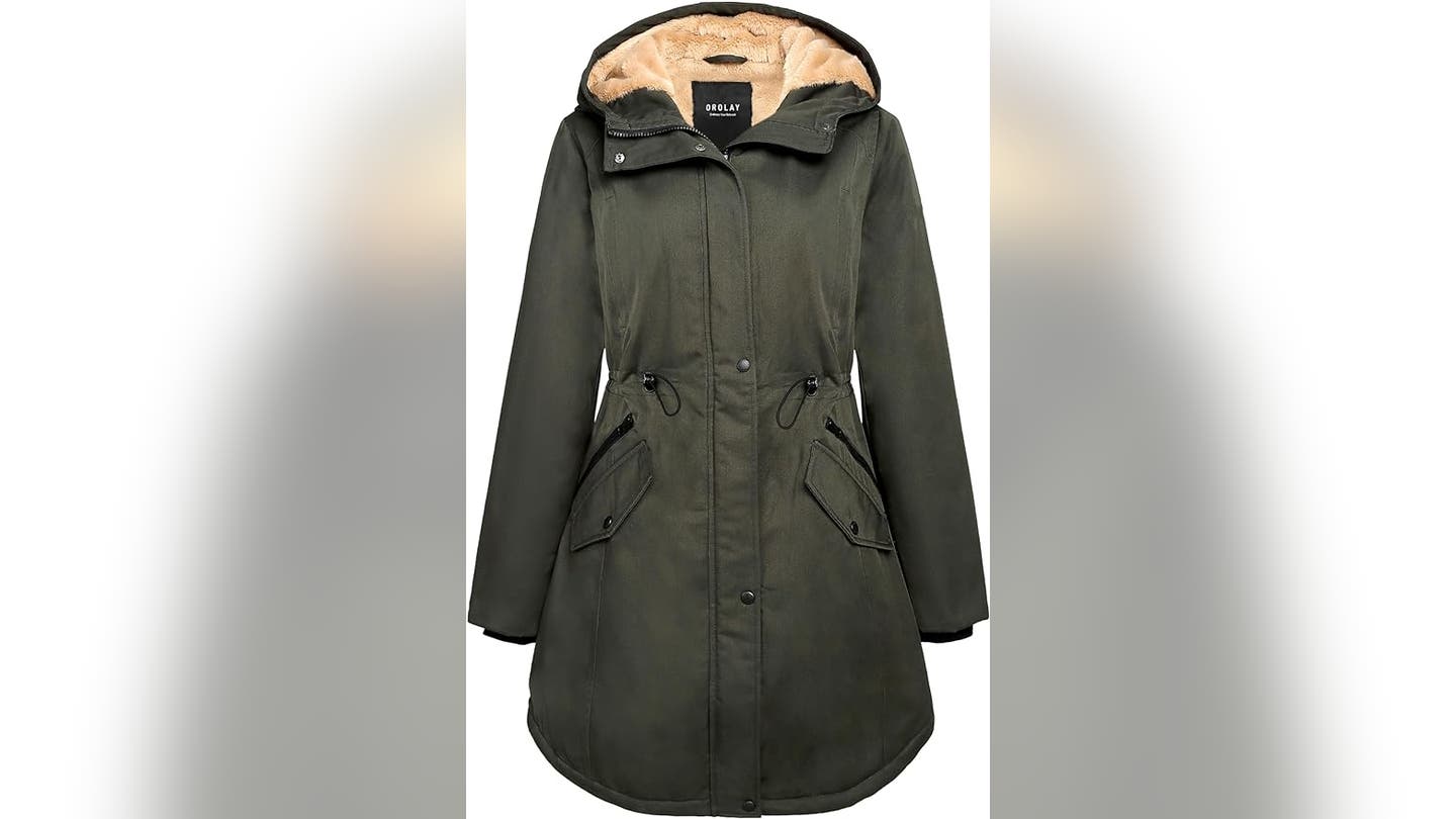 jacket fleece lined parka