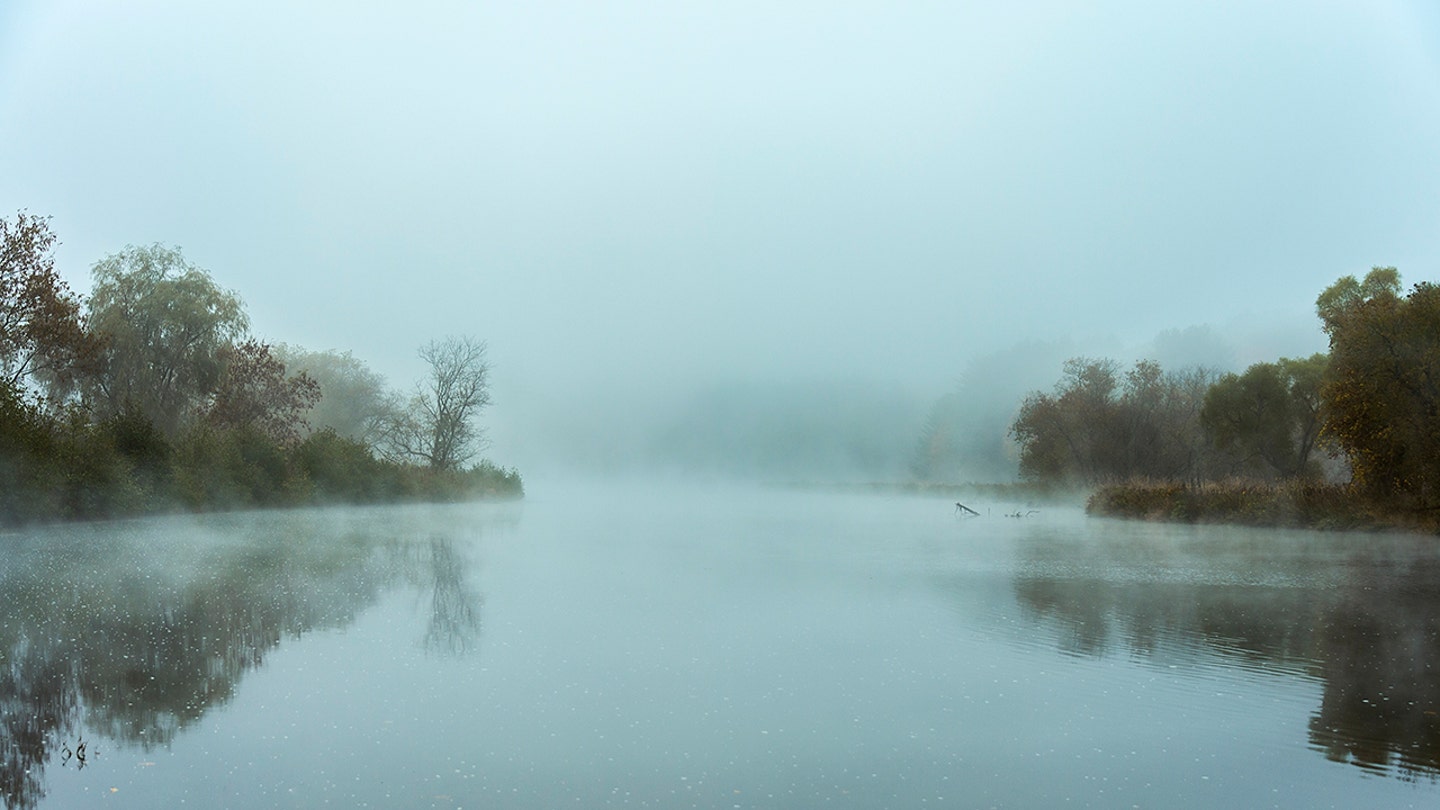 mist on the water vermont