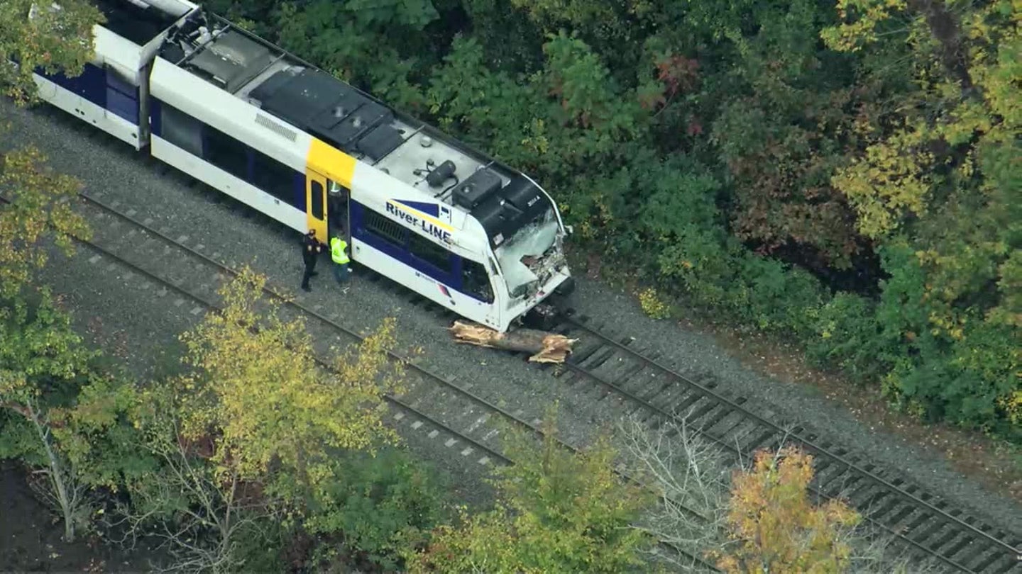 Tragic Incident: NJ Transit Train Collides with Fallen Tree, Resulting in Fatality and Injuries