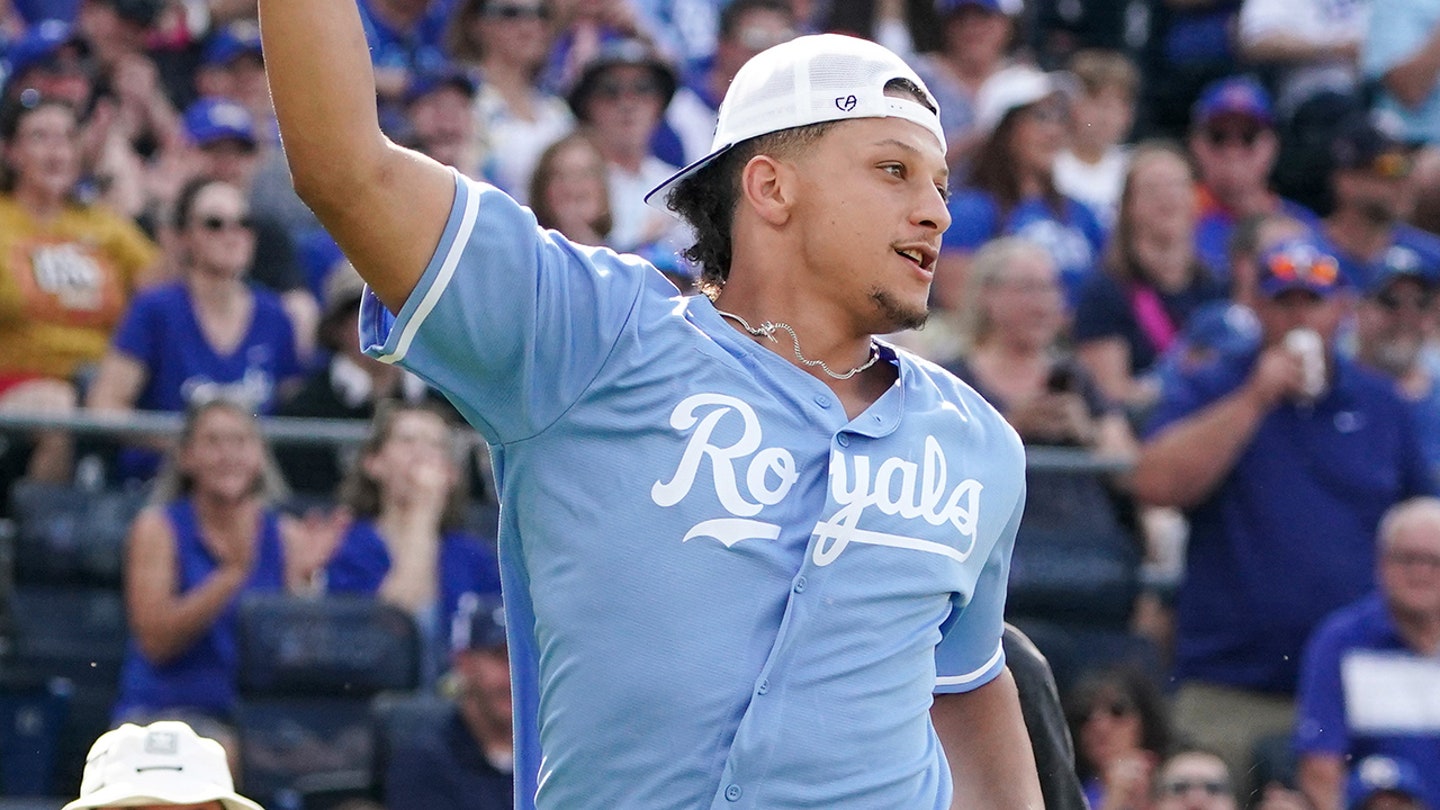 Patrick Mahomes Celebrates Royals' Victory with Frenzied Outburst