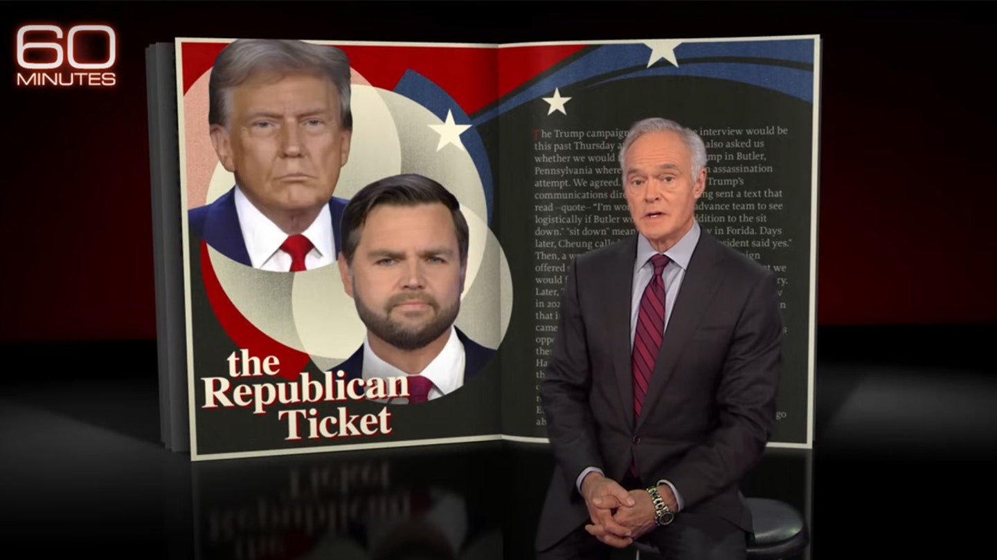 CBS News' Scott Pelley Defends '60 Minutes' Coverage and Addresses Trump's Absence