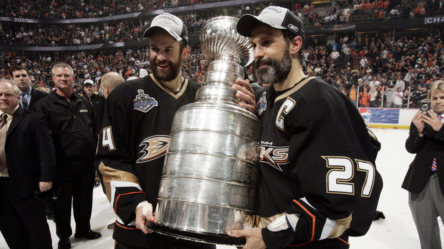 scott niedermayer rob niedermayer stanley cup