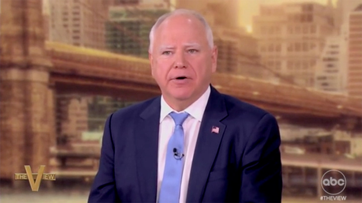 Tim Walz Explains Past Misleading Statements on 'The View'