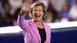 CHICAGO, ILLINOIS - AUGUST 22: U.S. Sen. Tammy Baldwin (D-WI) departs after speaking on stage during the final day of the Democratic National Convention at the United Center on August 22, 2024 in Chicago, Illinois. Delegates, politicians, and Democratic Party supporters are gathering in Chicago, as current Vice President Kamala Harris is named her partys presidential nominee. The DNC takes place from August 19-22. (Photo by Kevin Dietsch/Getty Images)