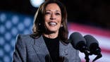 UNITED STATES - OCTOBER 28: Vice President Kamala Harris, Democratic nominee for president, speaks during a rally at Burns Park in Ann Arbor, Mich., on Monday, October 28, 2024. (Tom Williams/CQ-Roll Call, Inc via Getty Images)