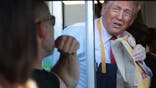 Donald Trump at McDonalds