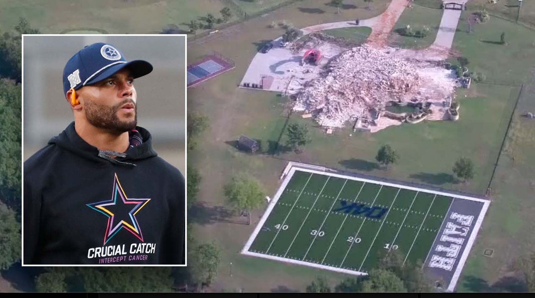 Dak Prescott Demolishes Texas Mansion for Growing Family